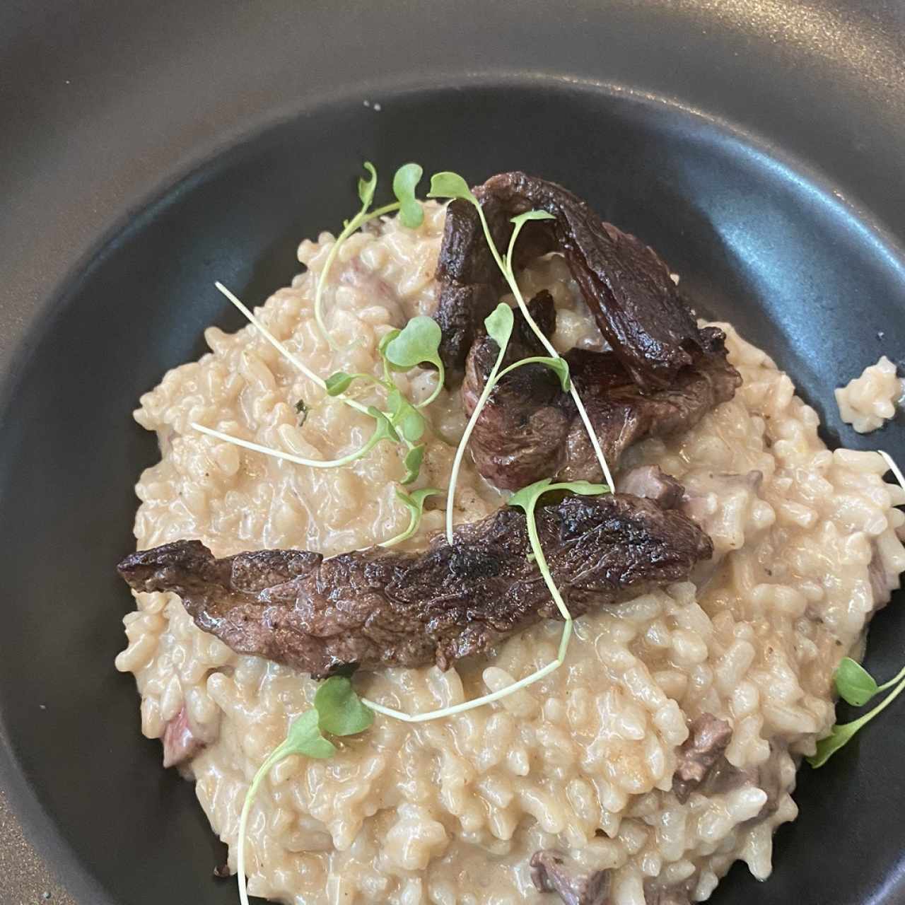 Risotto de entraña