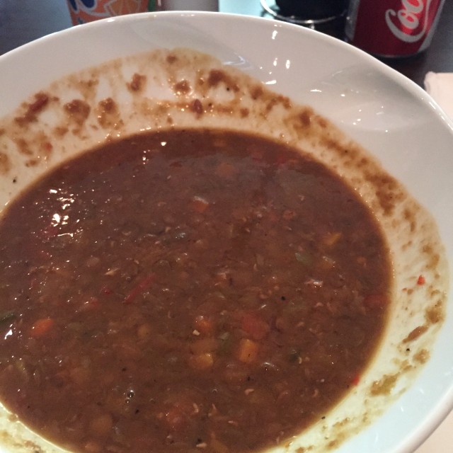 Sopa de lentejas