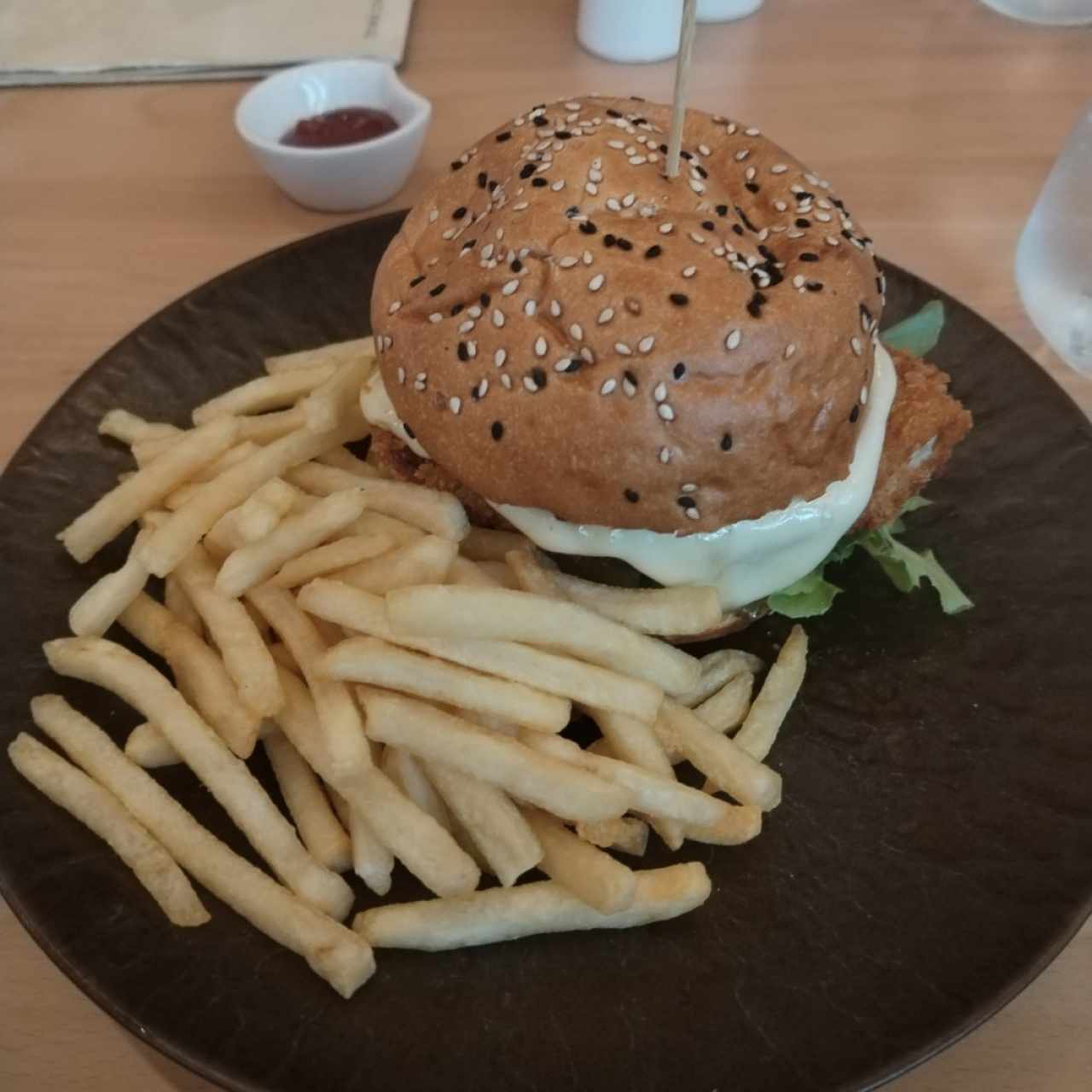 Hamburguesa de pollo