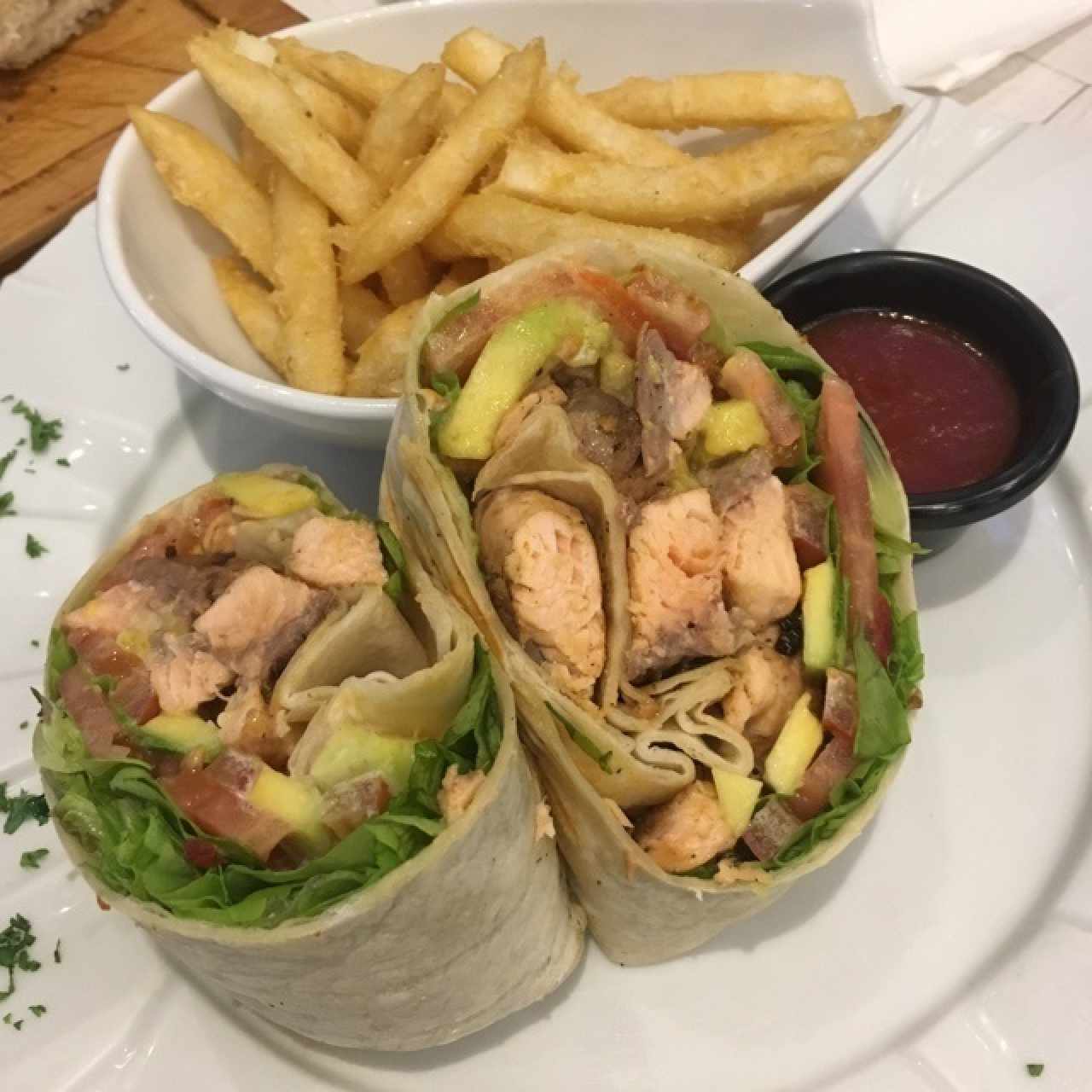 wrap de Salmon