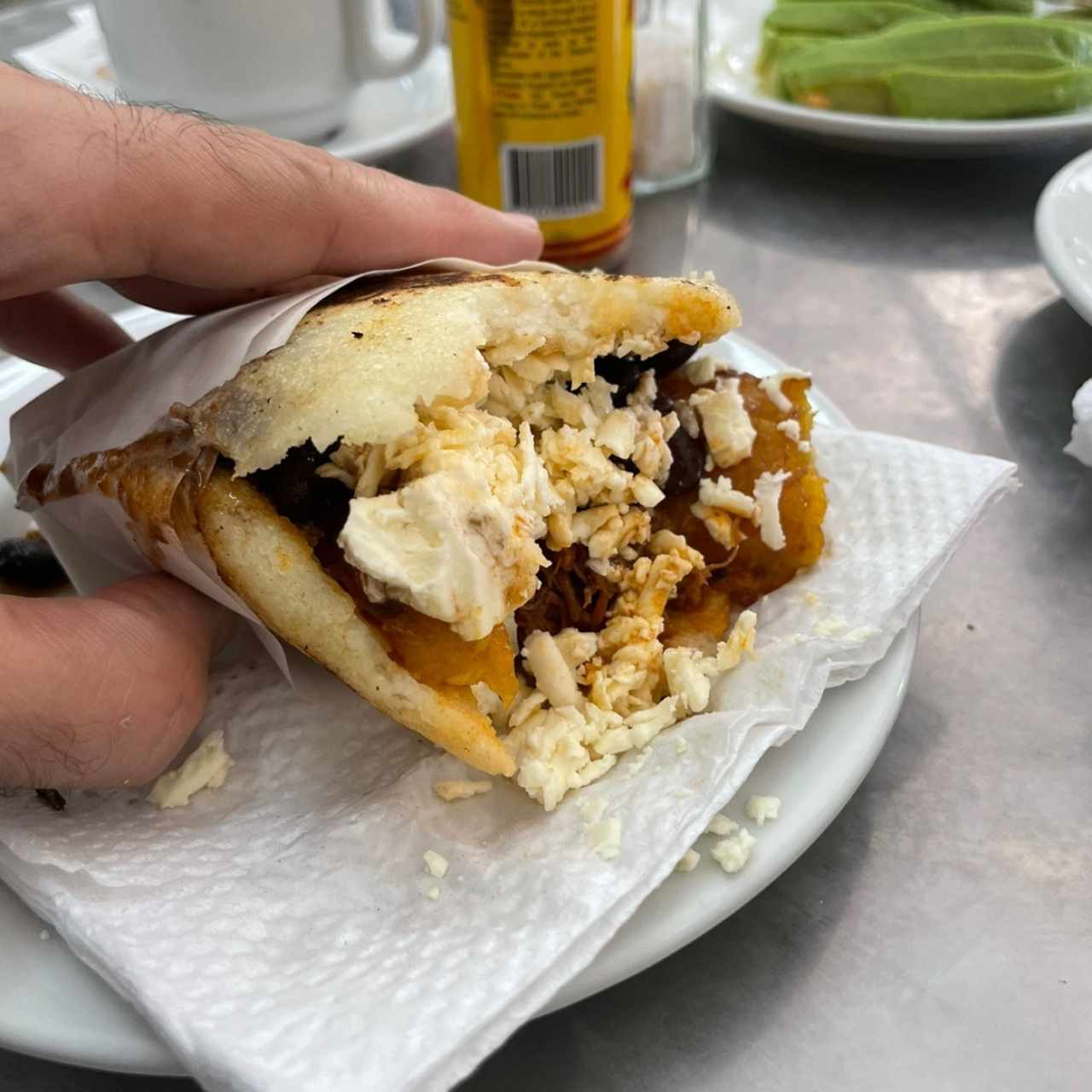 Arepa de pabellón 