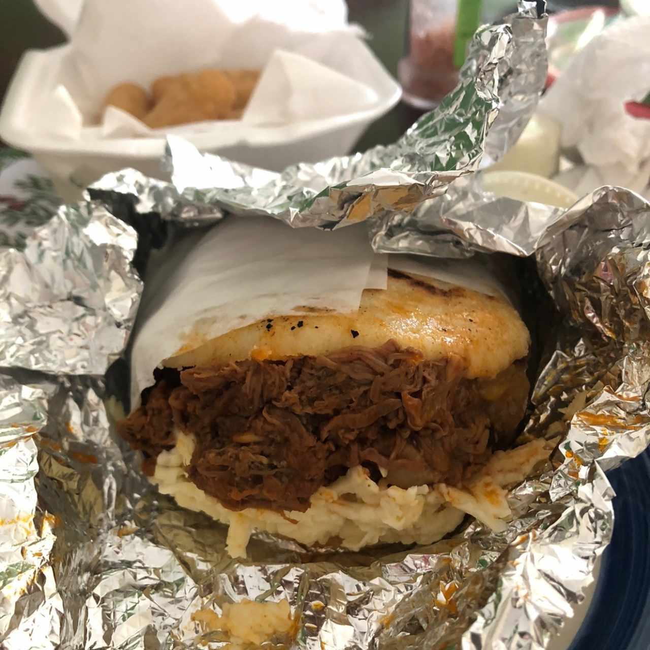 Arepa pabellón 