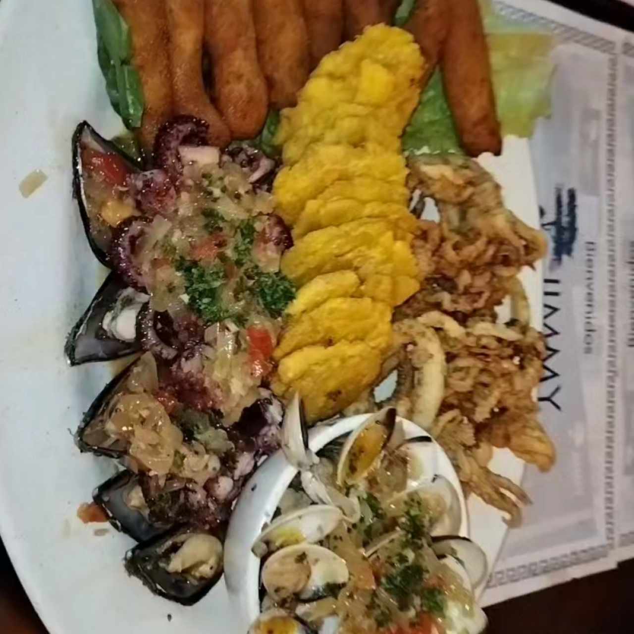 Parrillada de mariscos