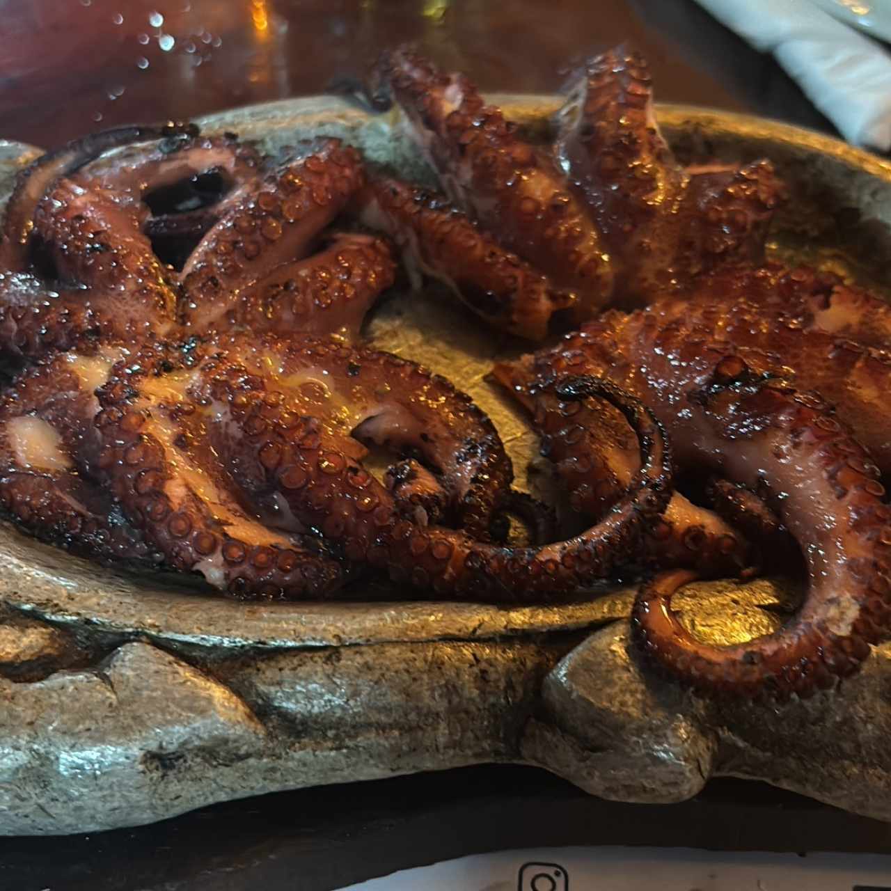 Mariscos - Pulpo al Carbón