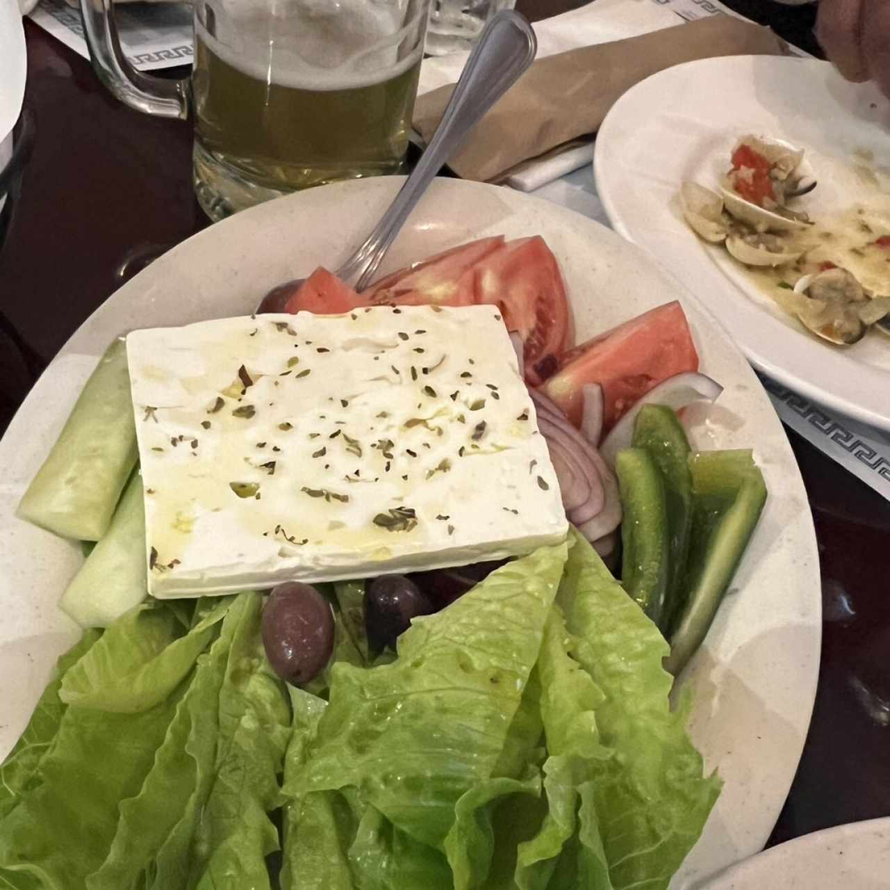 Ensalada Griega Corte Grueso