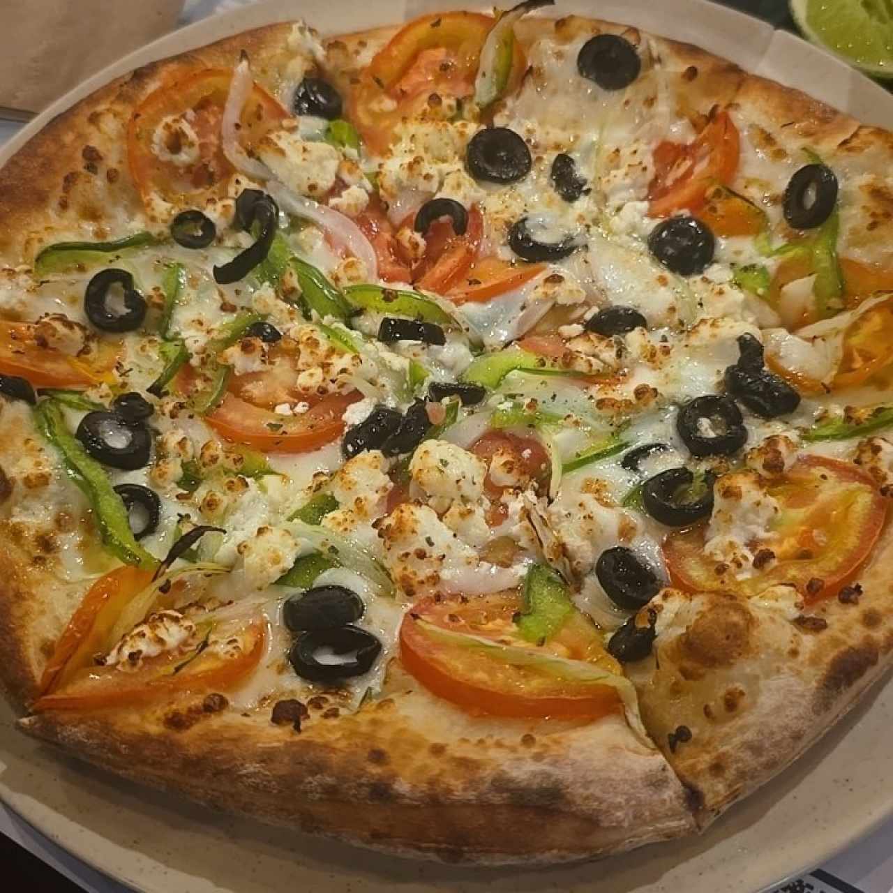 Pizza Griega, Vegetariana o Combinación