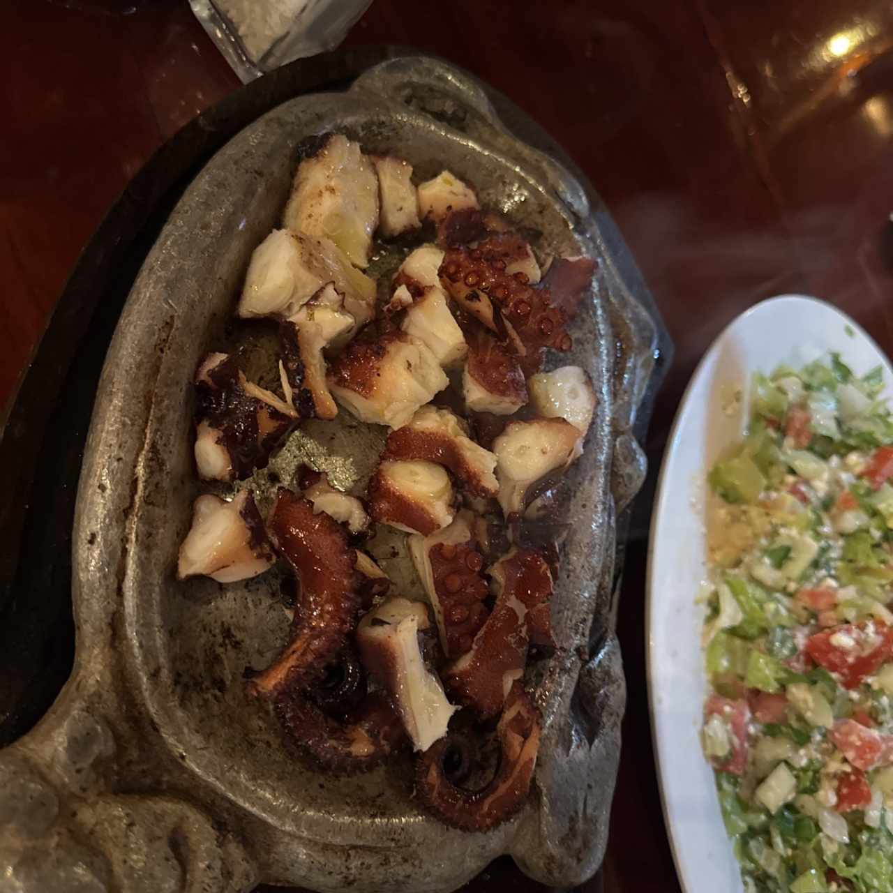 Mariscos - Pulpo al Carbón