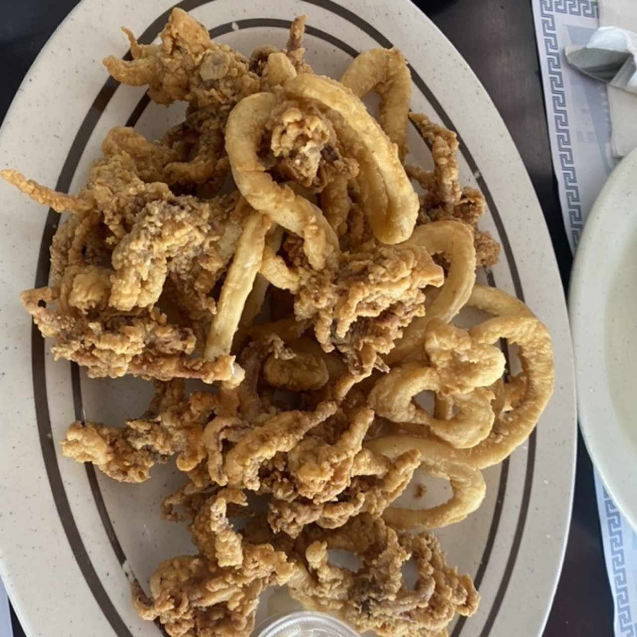 Aros y Arañitas ( Calamares Apanados)