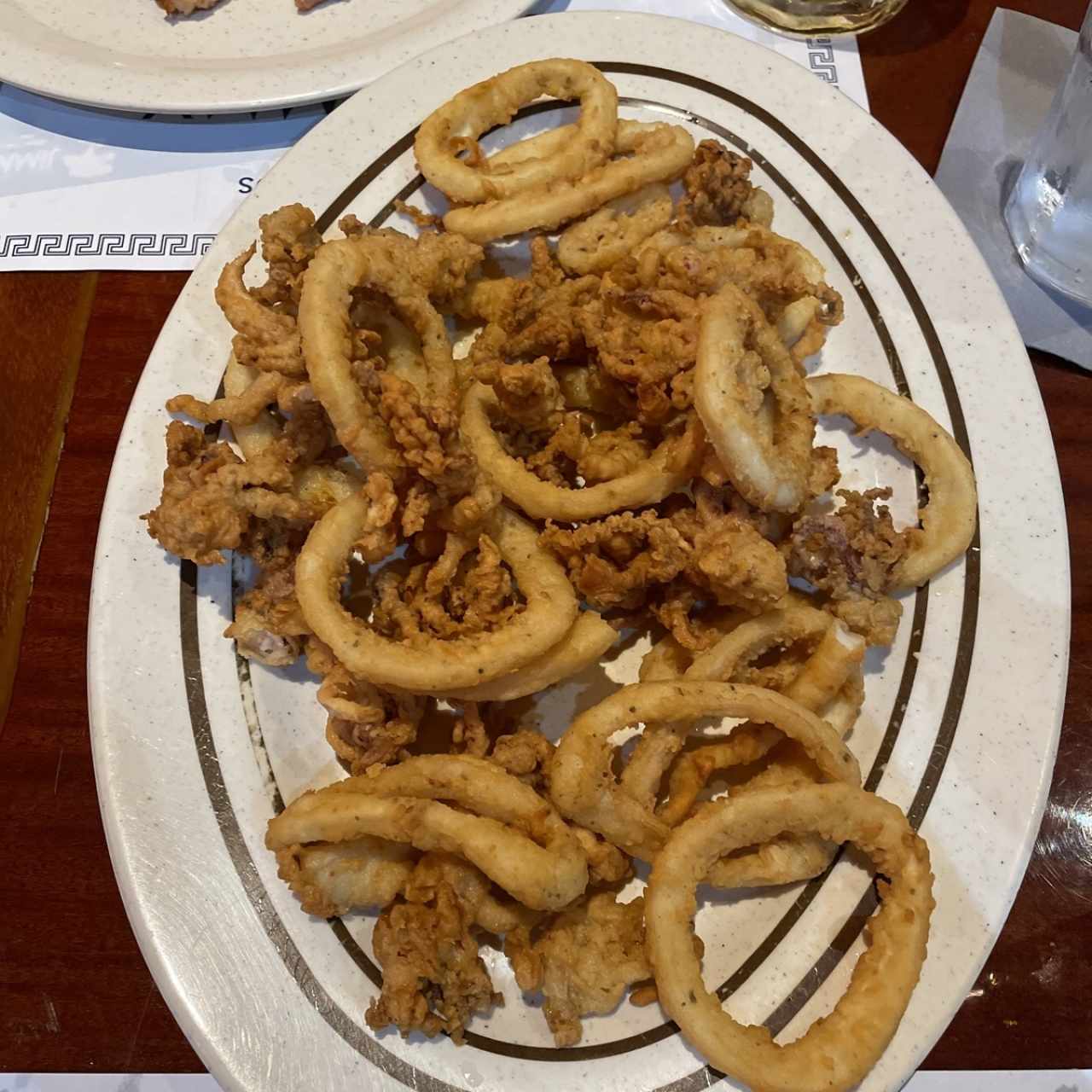 Arañitas, Calamares Apanados