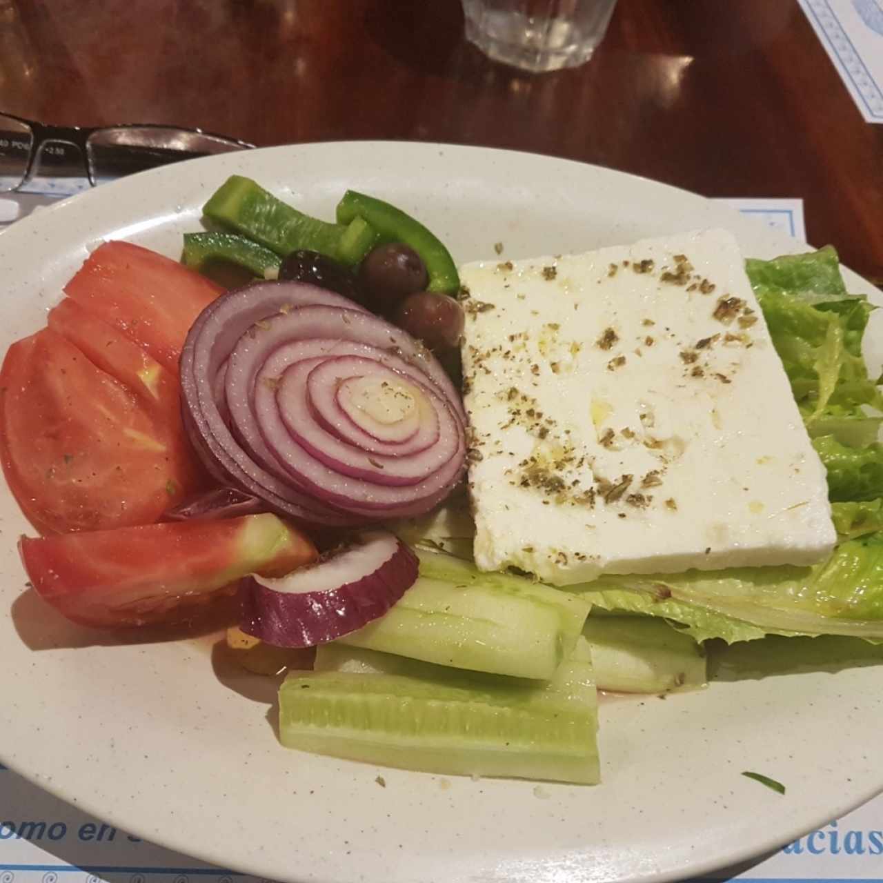 Deconstructed Greek Salad