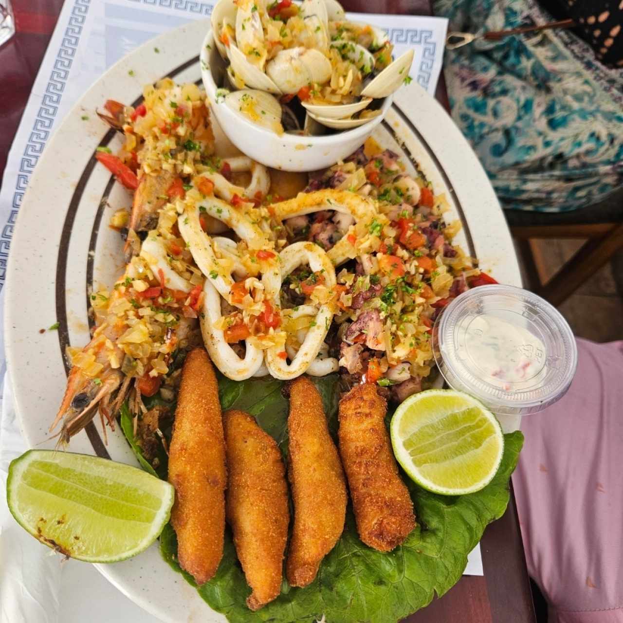 Plato Mixto de Mariscos