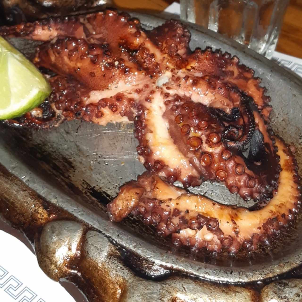 Pulpo al carbón