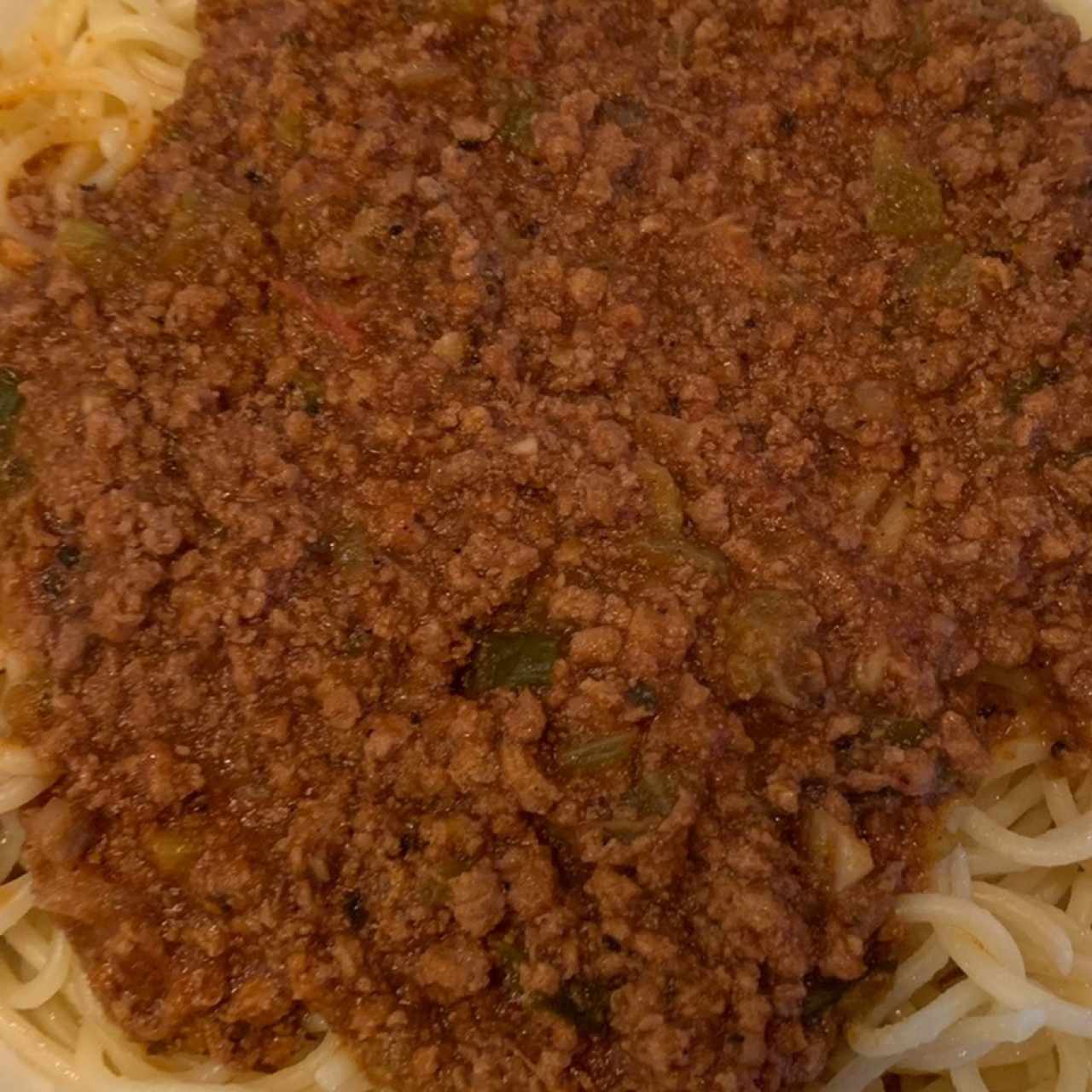 Spaghetti a la Bolognesa