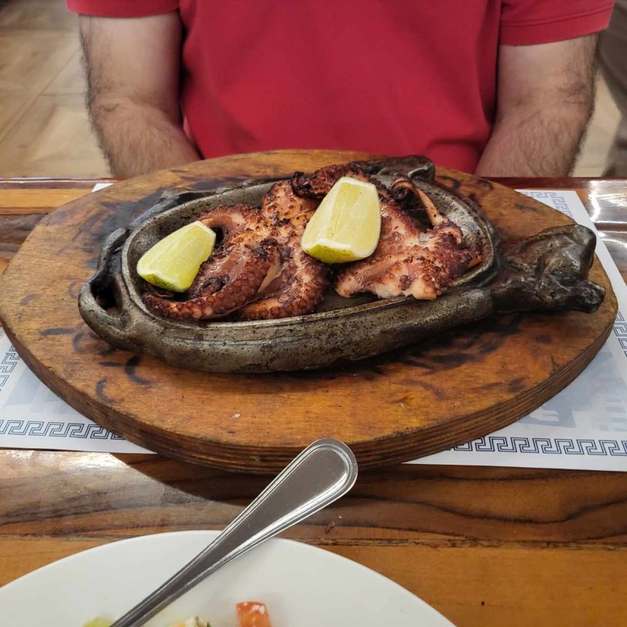 Mariscos - Pulpo al Carbón