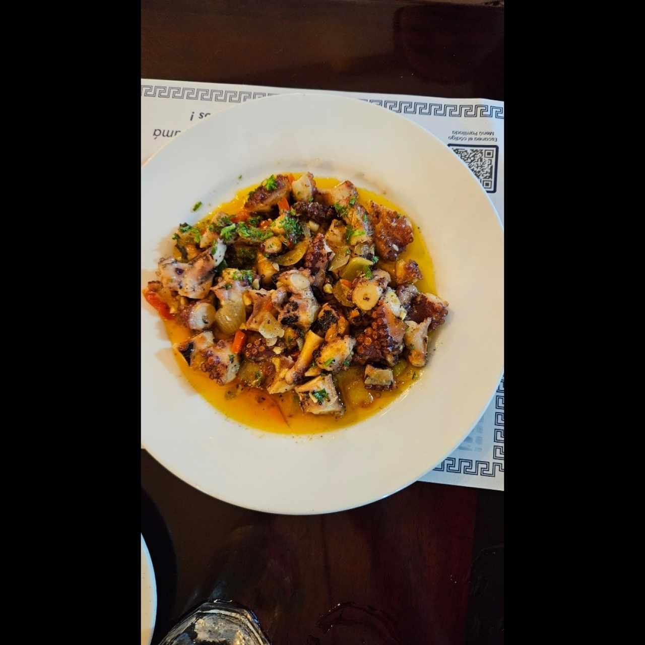 Pulpo a la Ajillo