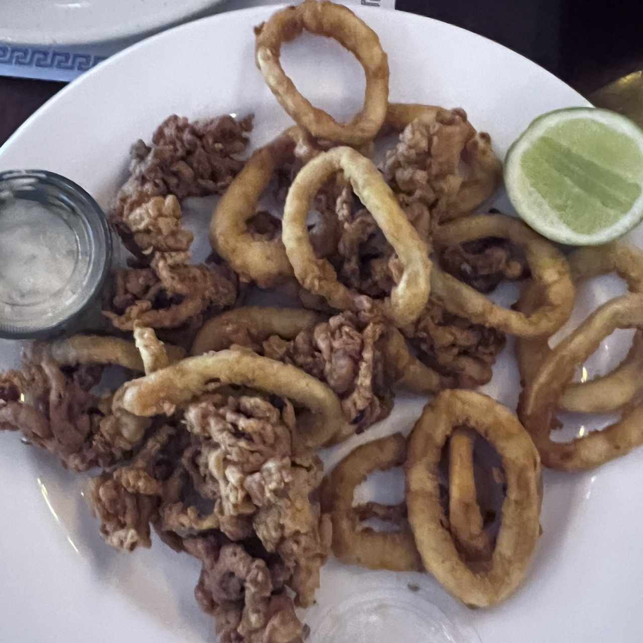 Arañitas, Calamares Apanados