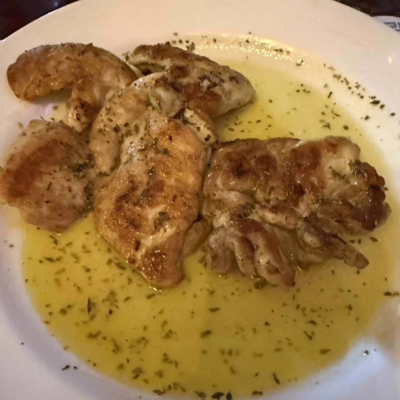 Filete de Pollo a la Griega