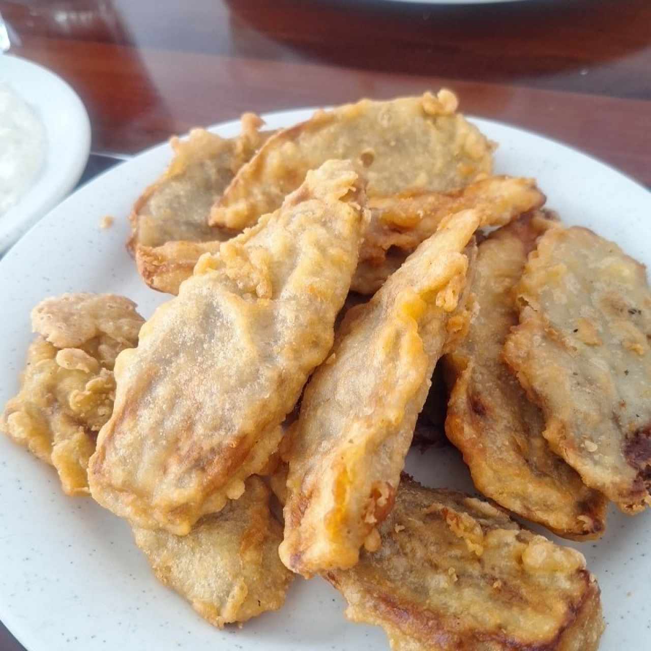 Berenjenas fritas/ a la Vinagreta