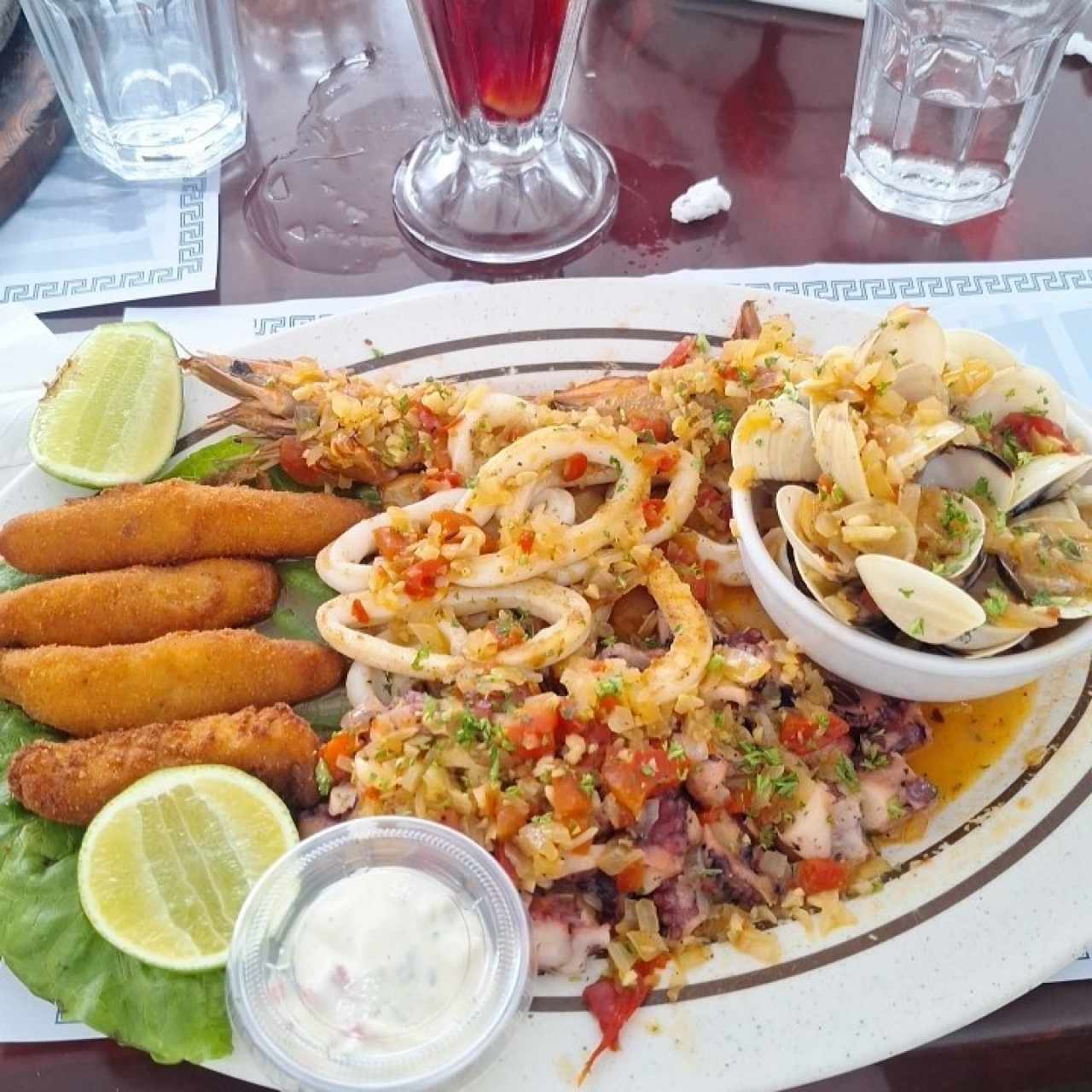 Especial de mariscos