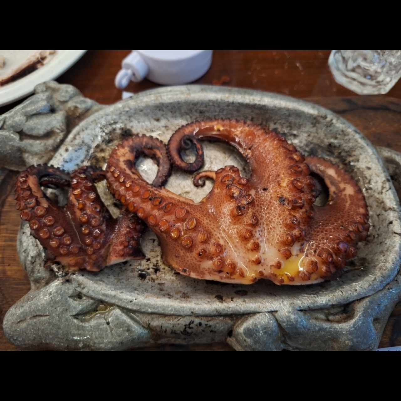 Mariscos - Pulpo al Carbón