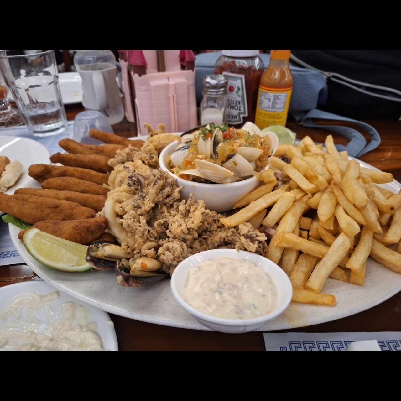 Plato Mixto de Mariscos