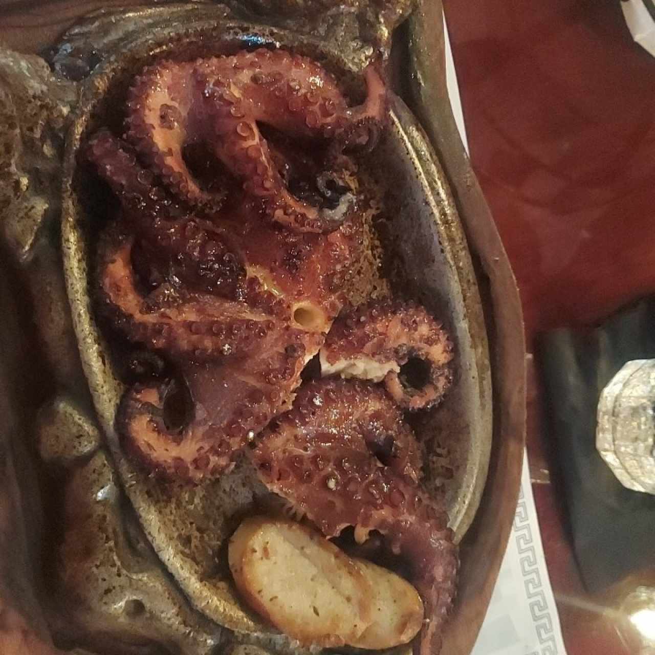 Mariscos - Pulpo al Carbón