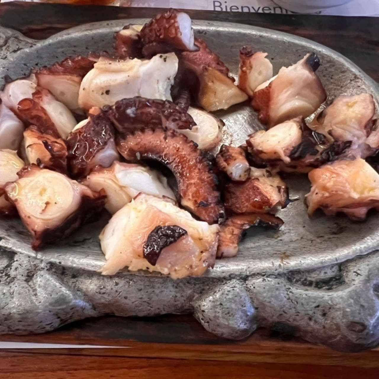 Mariscos - Pulpo al Carbón