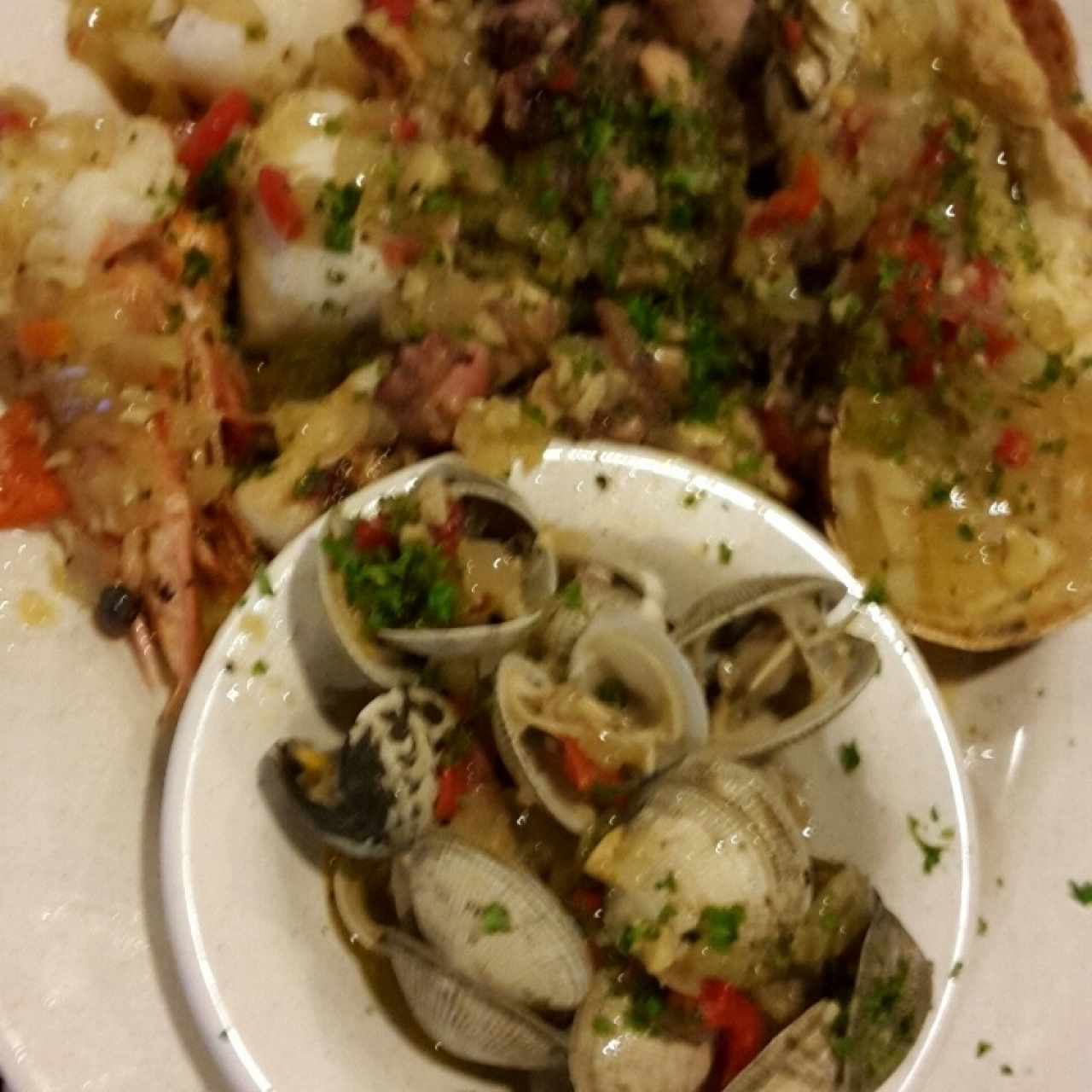 mixto de mariscos