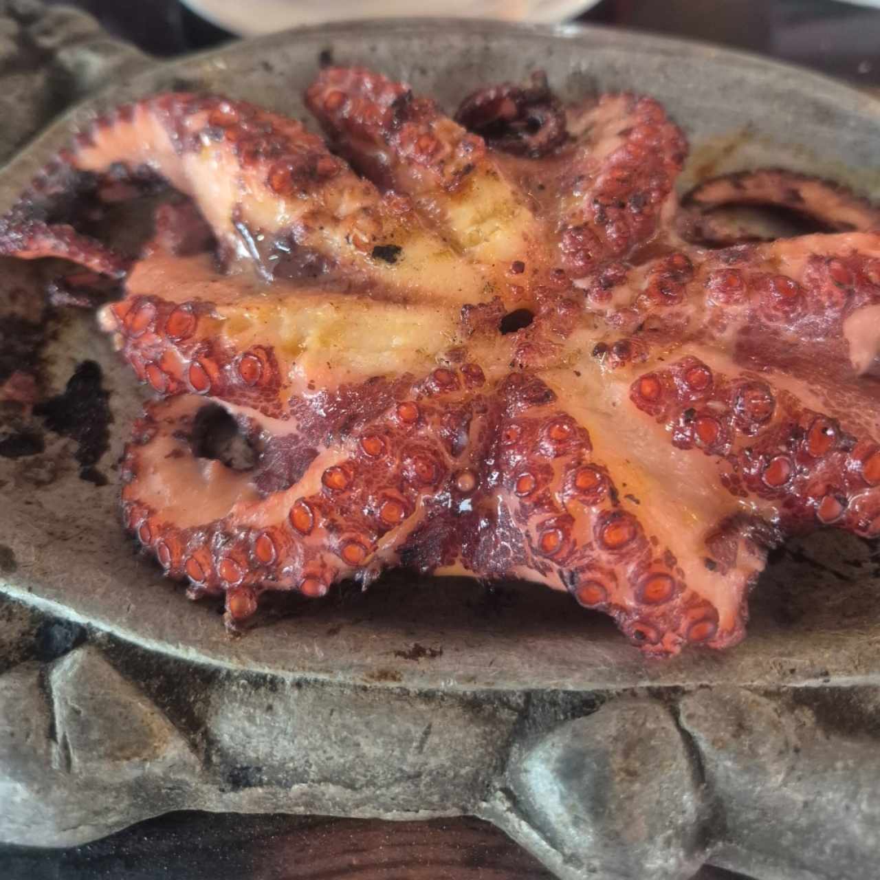 Mariscos - Pulpo al Carbón