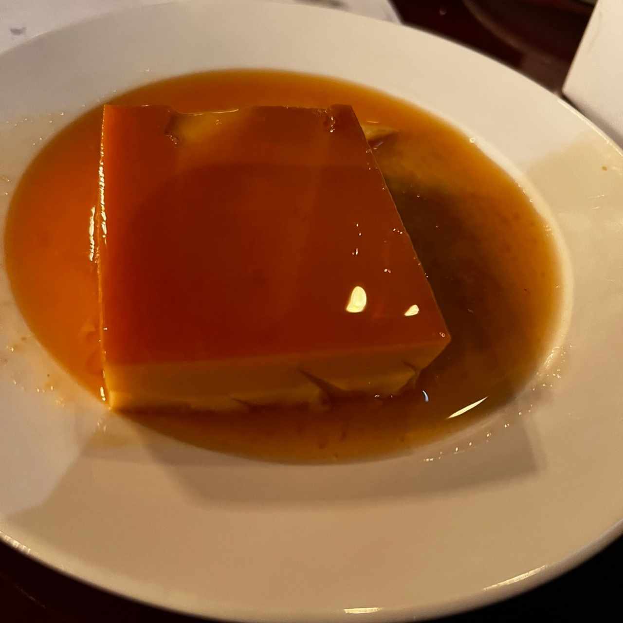 Flan de la Casa