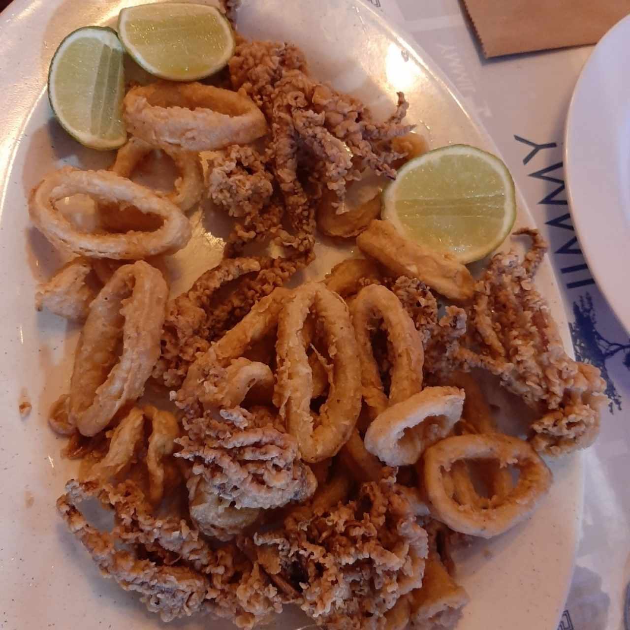 Arañitas, Calamares Apanados