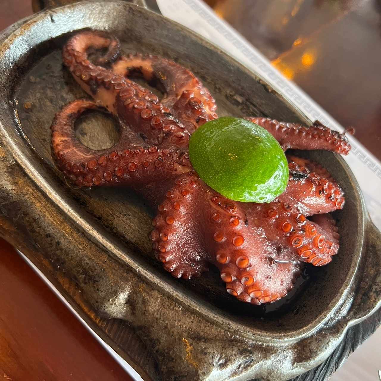 Pulpo al Carbón, al Ajillo, al Vino