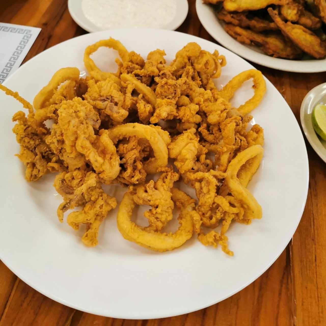 Arañitas, Calamares Apanados