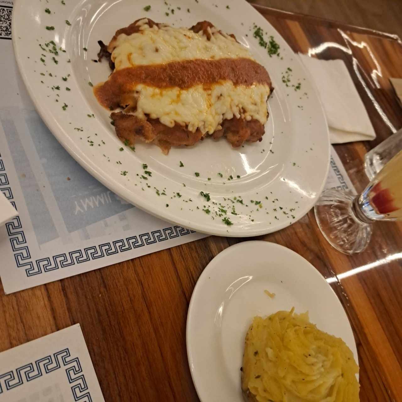 Filete de Res a la Parmesana