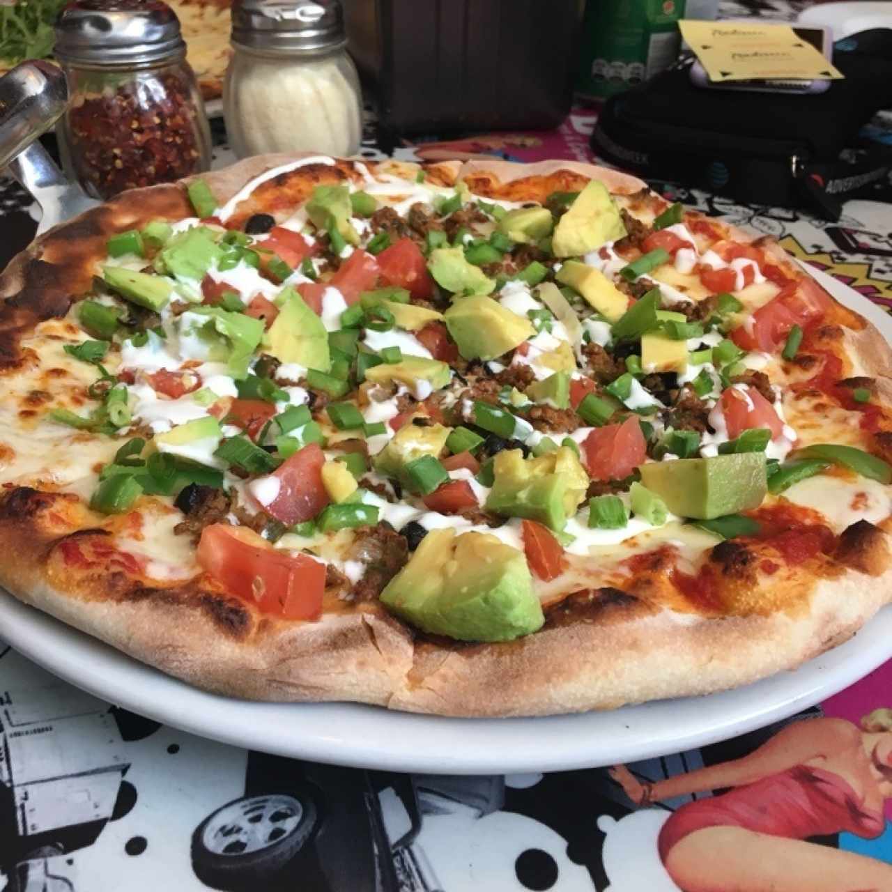 Pizza mexicana