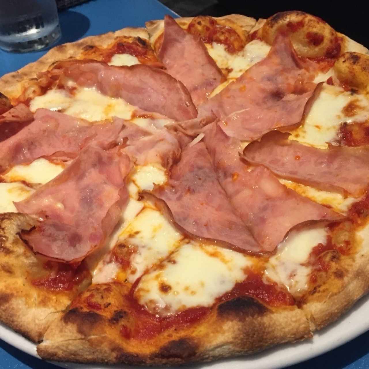 Pizza de Jamón ahumado