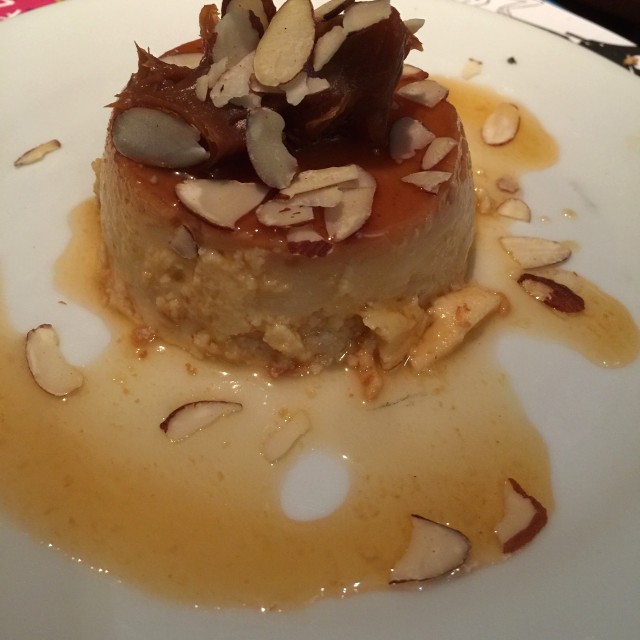 Flan de la casa