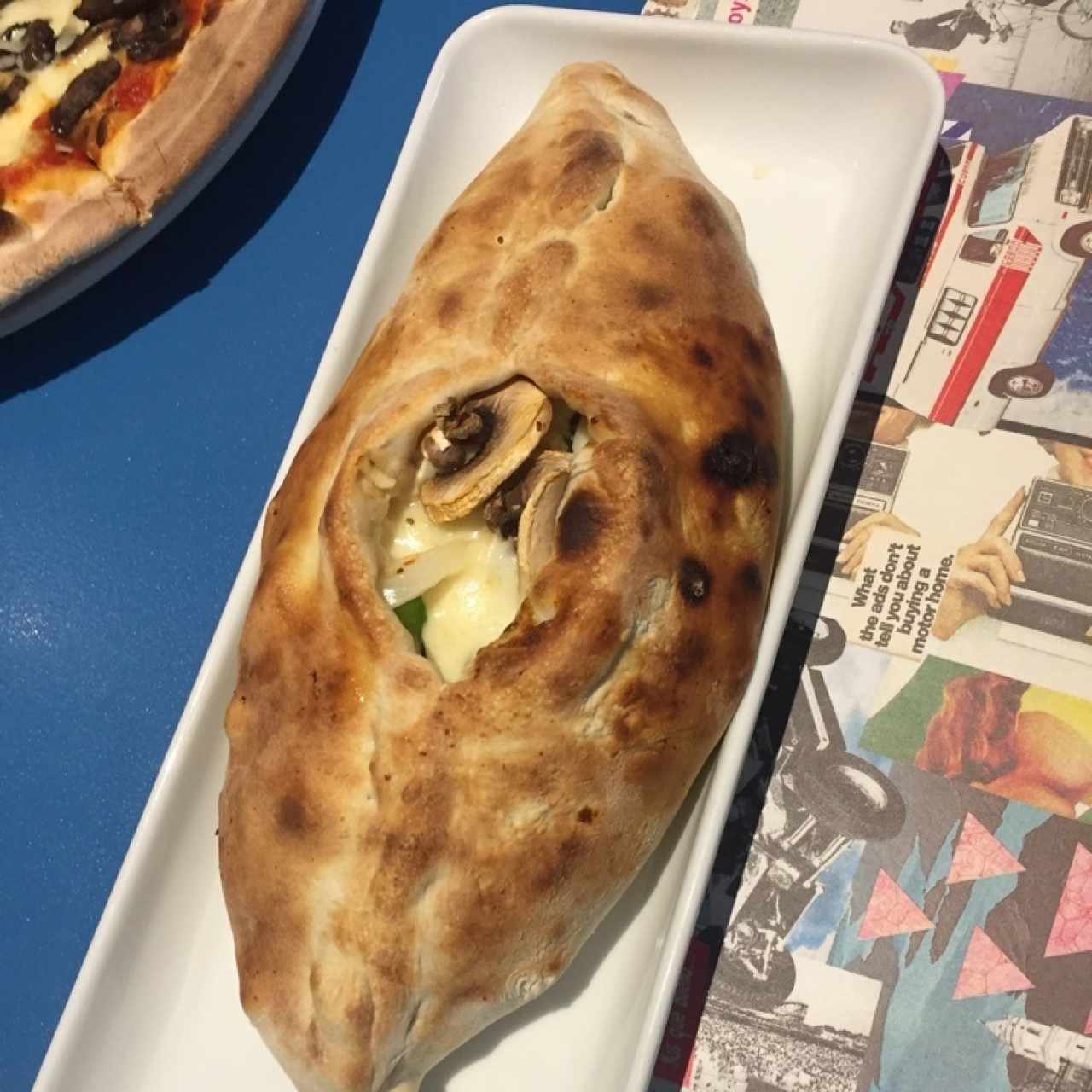 Calzone vegetariano