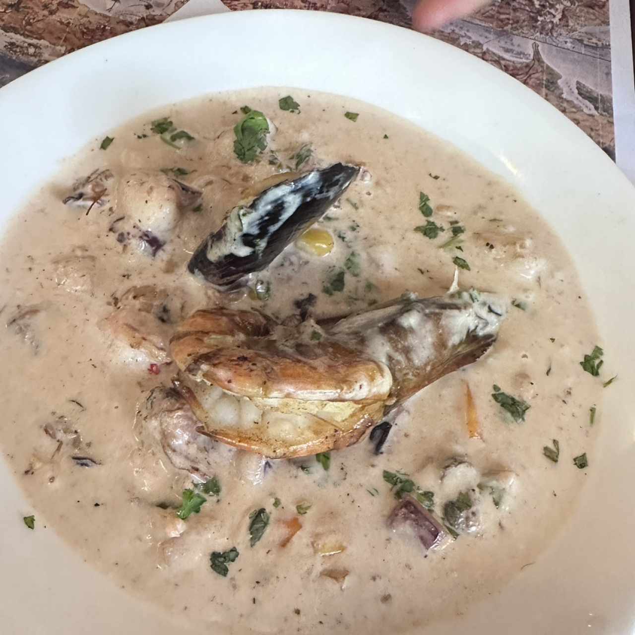 De Cuchara - Chupe de Mariscos