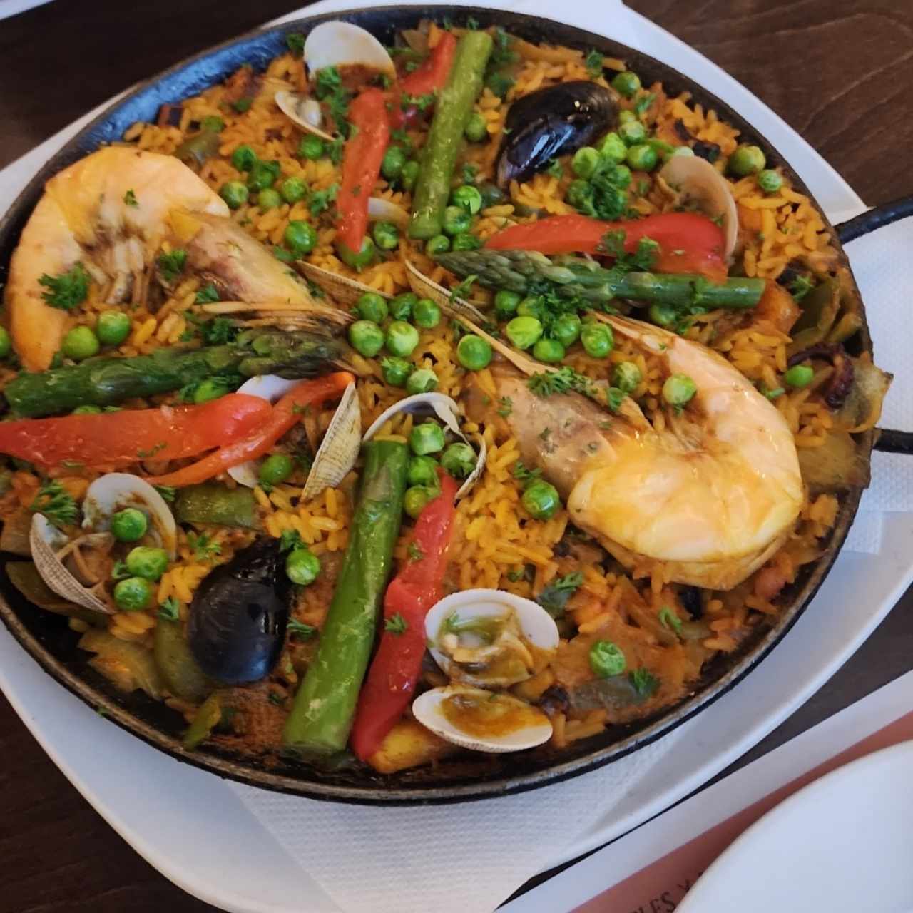 Paella Marinera, para 2 muy buena