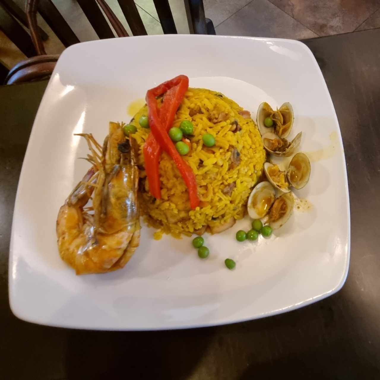 Arroz con Mariscos Menú Ejecutivo