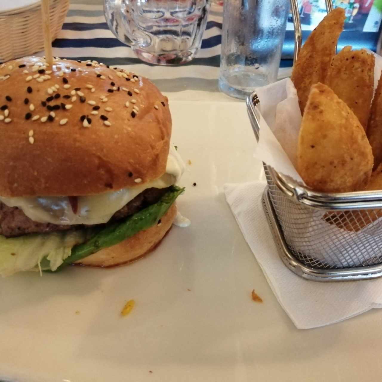 Hamburguesa Cabrales