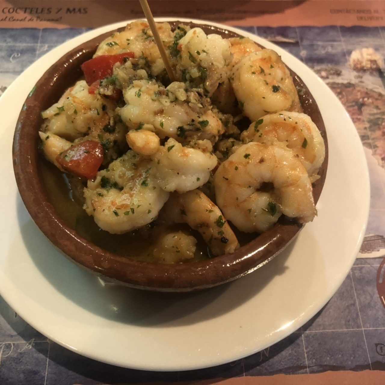 Tapas - Gambas al Ajillo