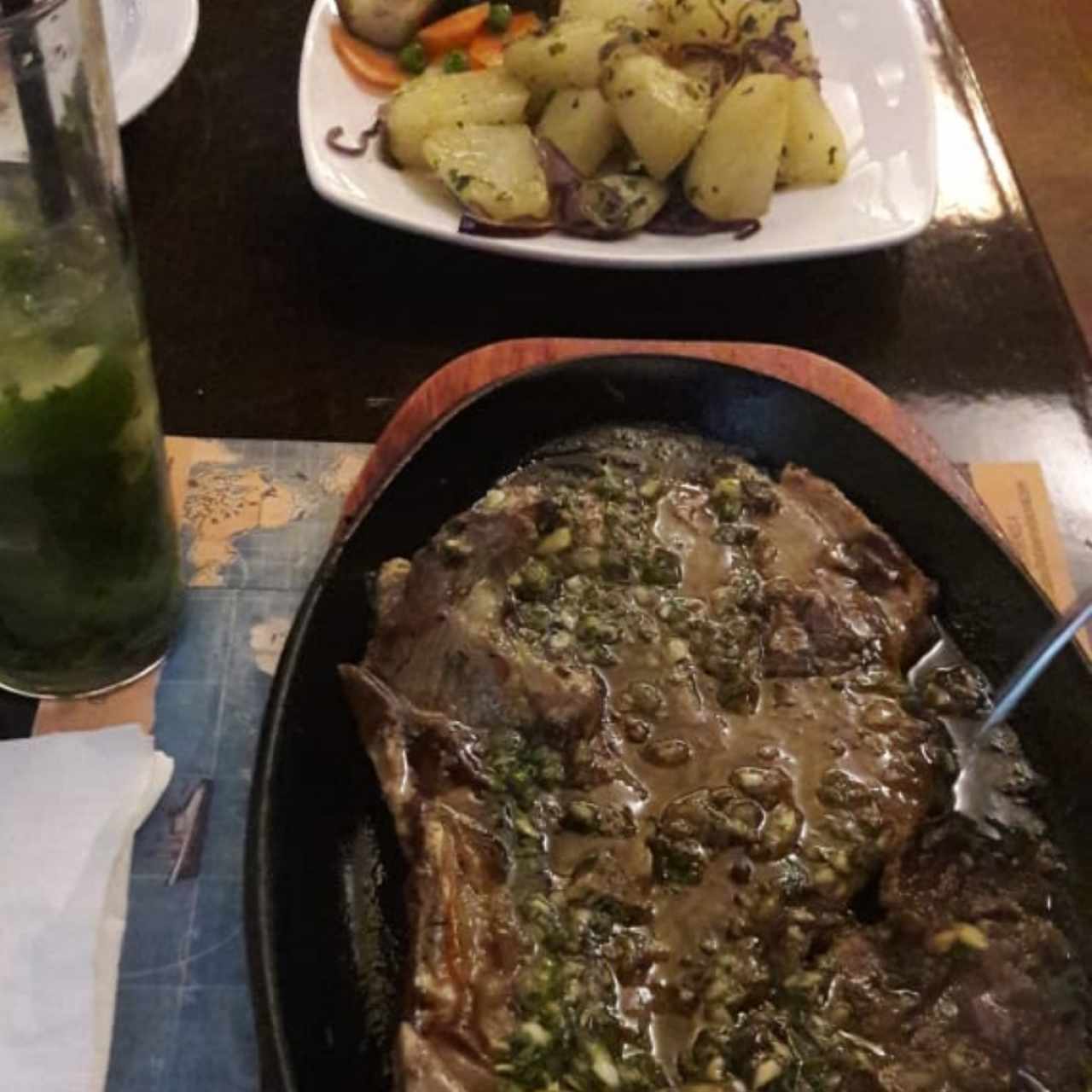 Churrasco panameño a la parilla