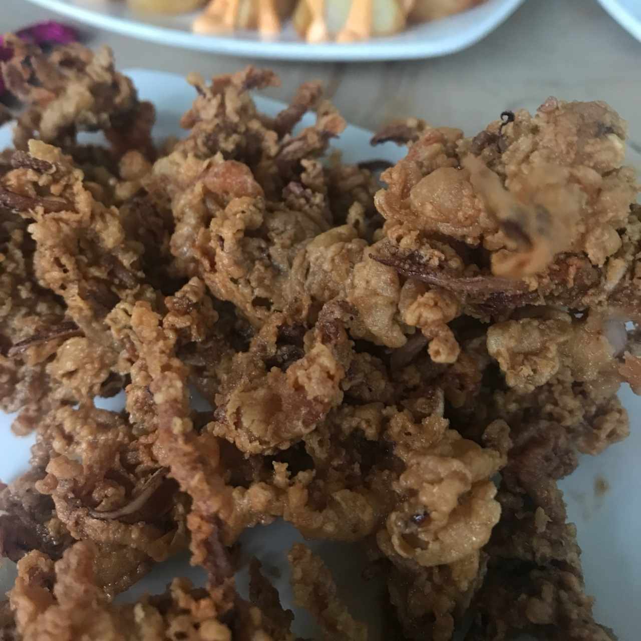Arañitas de calamar