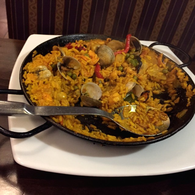 Paella de mariscos