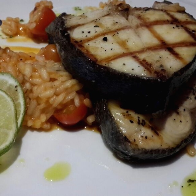 Corvina al grill