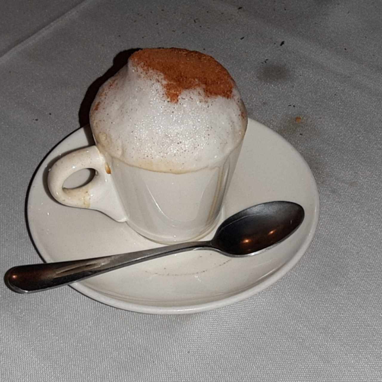 Espectacular Capucchino para cerrar la cena