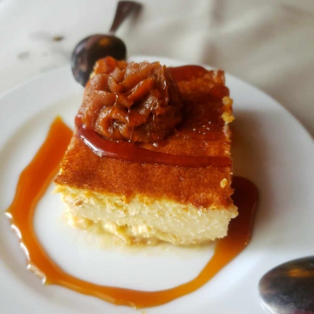 Flan de queso