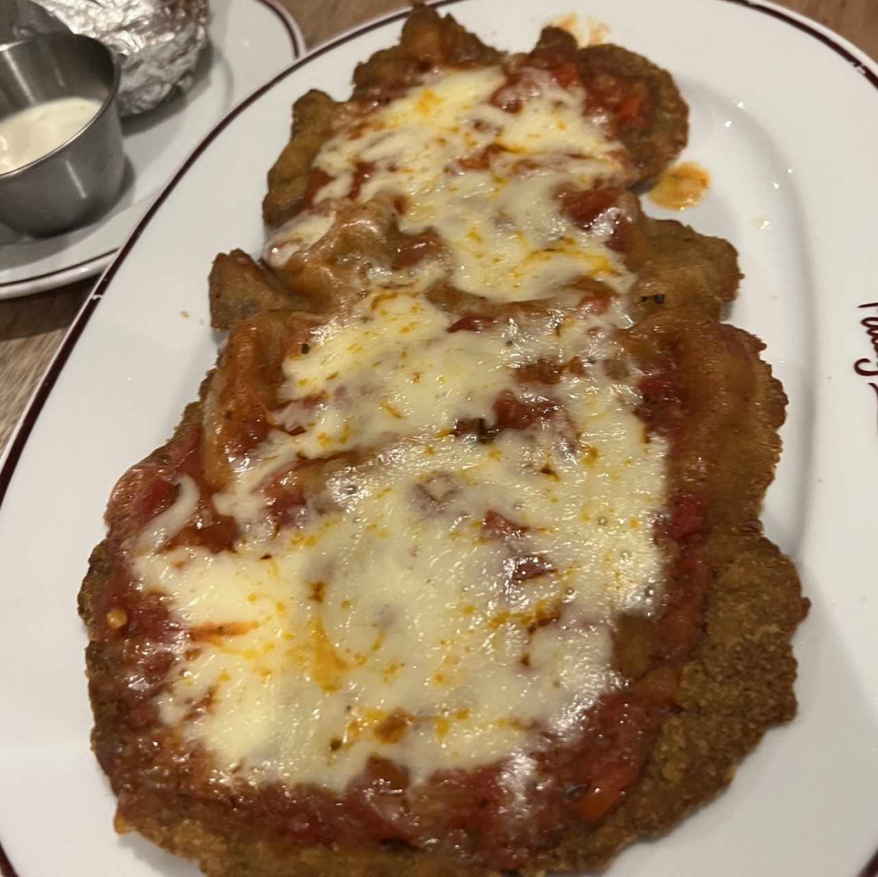 Milanesa a la Parmesana